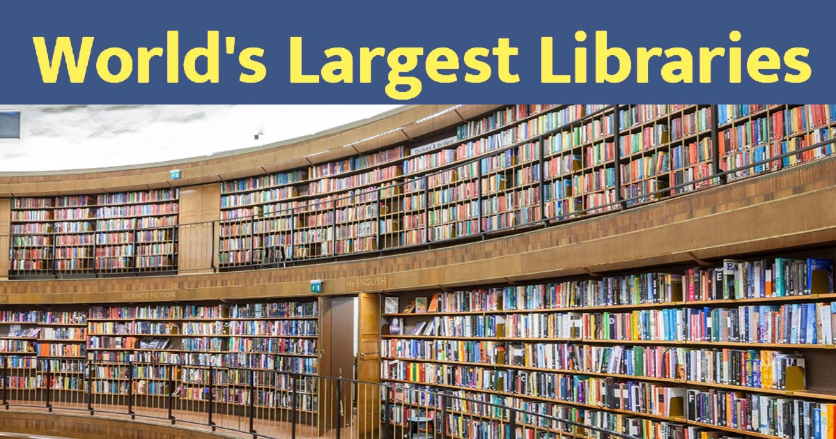 World s Largest Libraries य ह दनय क 5 सबस बड लइबरर