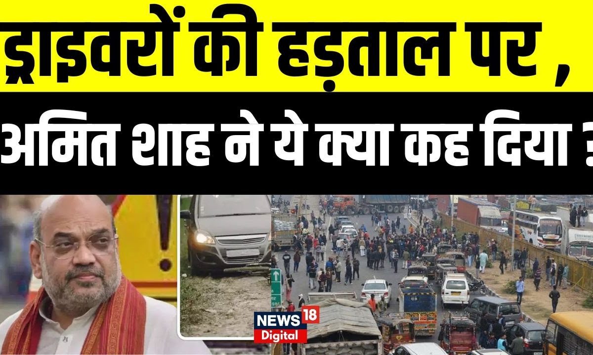 Truck Drivers Strike Hit And Run Law Amit Shah