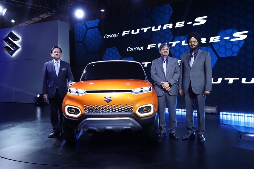 maruti suzuki unveils compact car concept futures