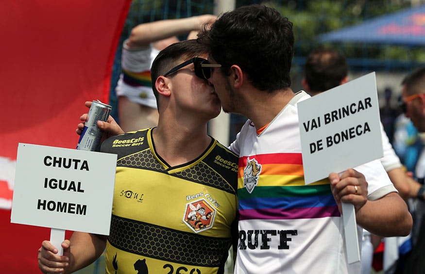 Champions Ligay Photos From Gay Soccer Tournament In Brazil News