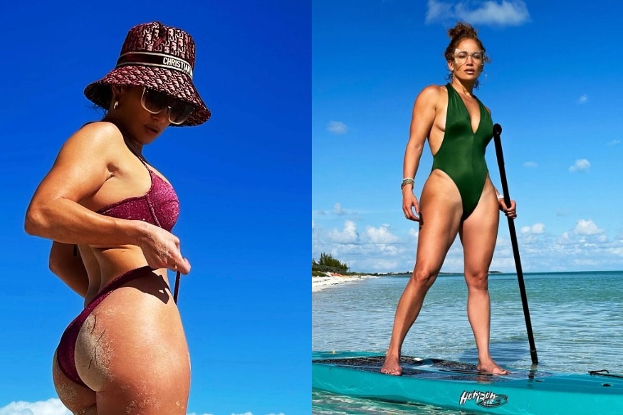 Jennifer Lopez 51 Flaunts Her Hot Bikini Bod On Instagram News18