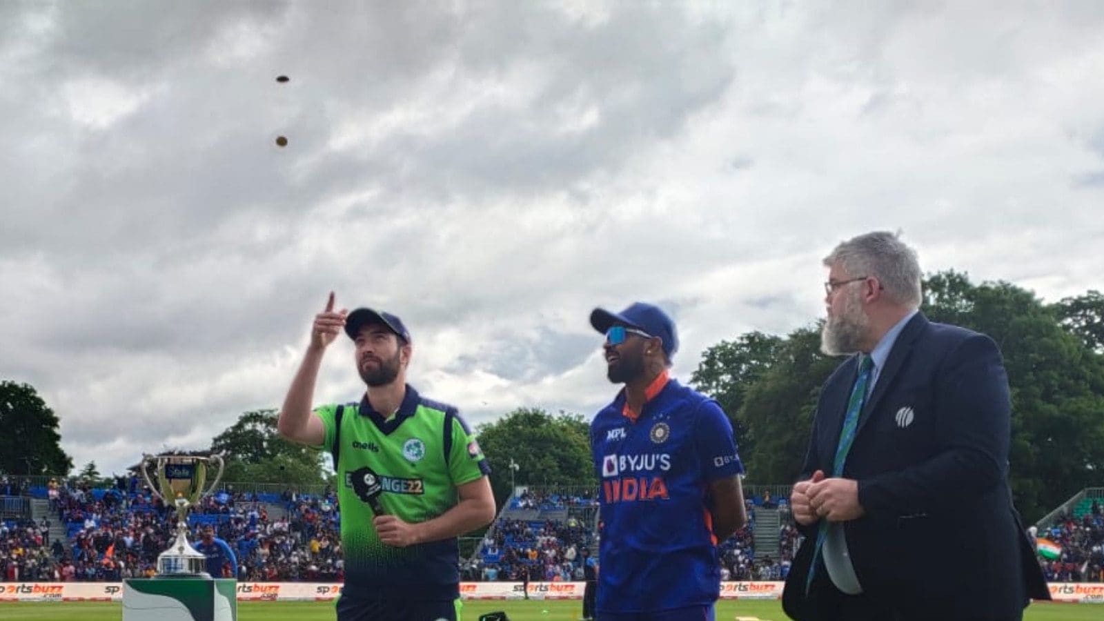 Ire V Ind Hardik Pandya Wins Toss On Captaincy Debut Umran Malik