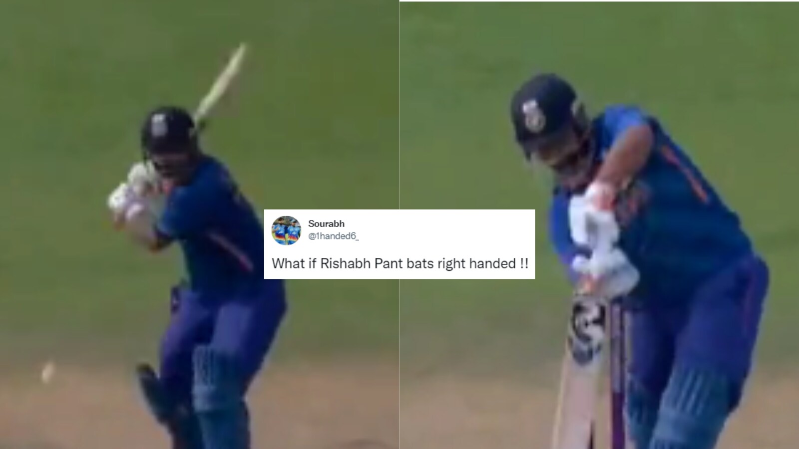 What If Rishabh Pant Was Right Handed Batter Viral Fan Edit Evokes