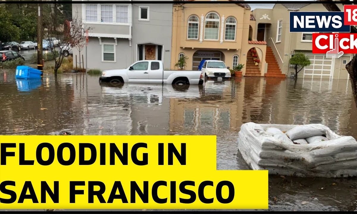 San Francisco Sees Record Rain As Flooding Shuts Down Highway San