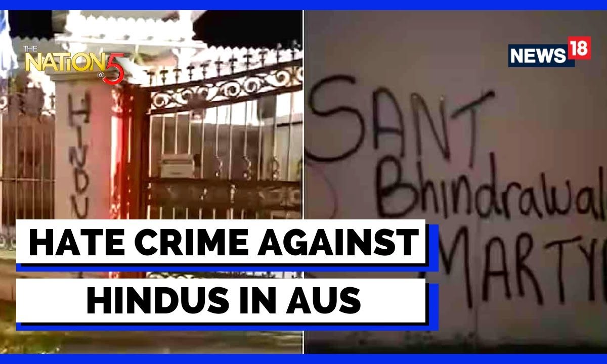 Hindu Temple Vandalised In Australia Melbourne Targeted By Khalistan