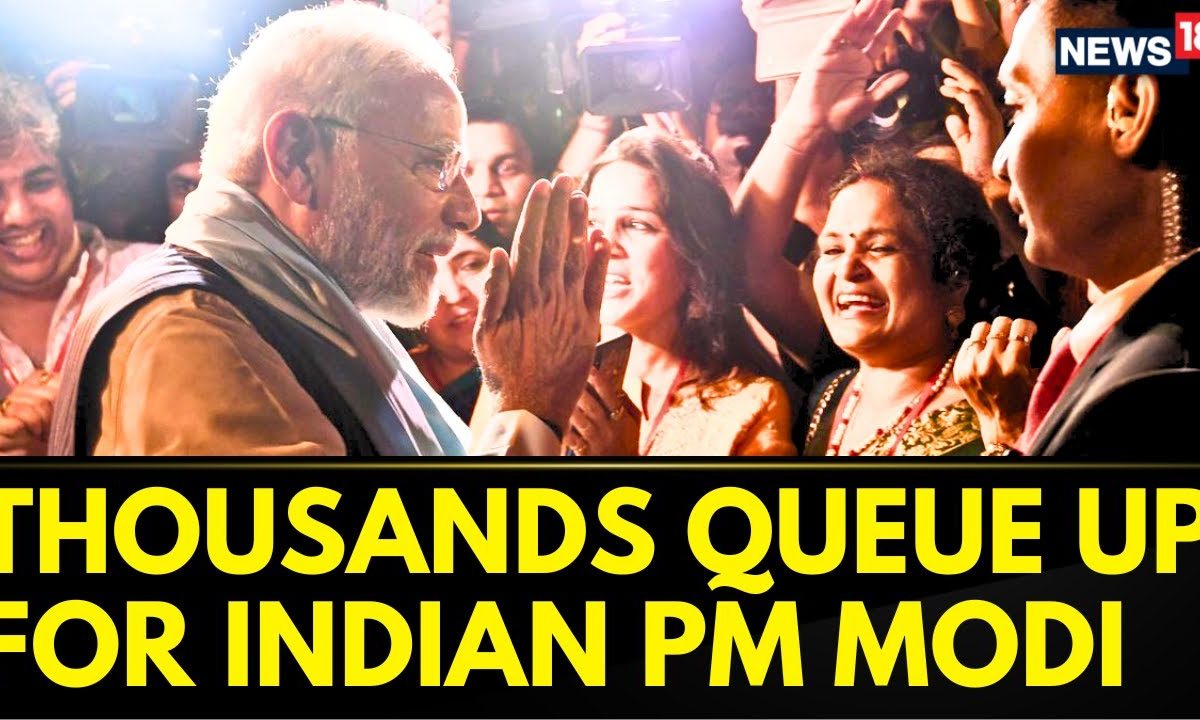 Pm Modi In Australia Addresses Indian Diaspora At Sydney S Qudos Bank