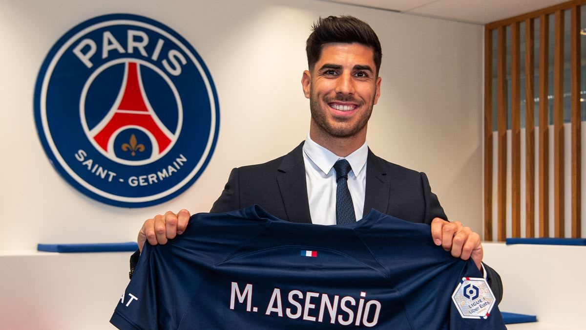 Paris Saint Germain Signs Free Agent Marco Asensio On 3 Year Deal News18