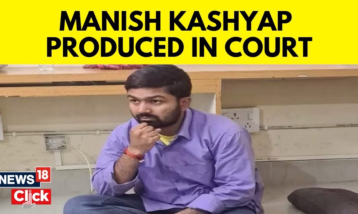 Tamil Nadu Migrants Case Youtuber Manish Kashyap Produced Before