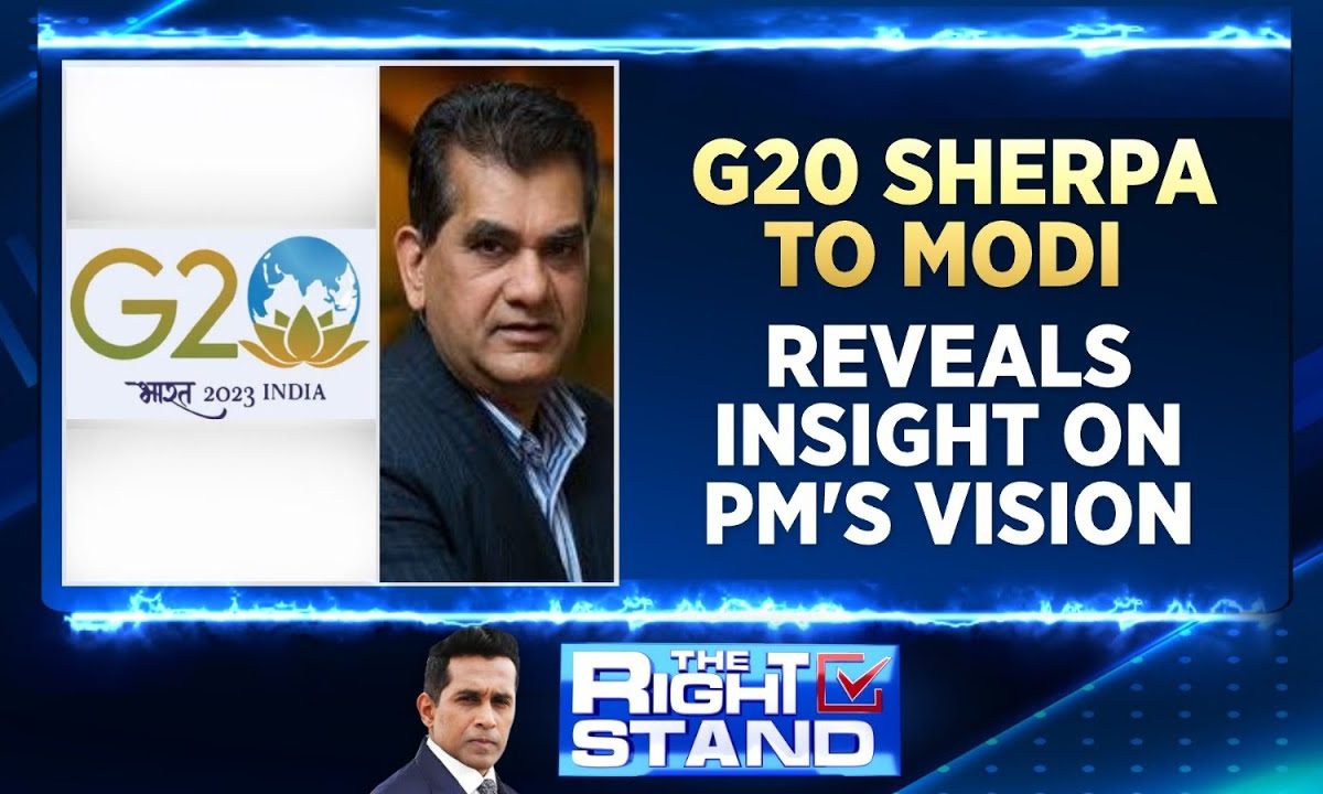 G Sherpa Amitabh Kant Interview On G Summit In India News