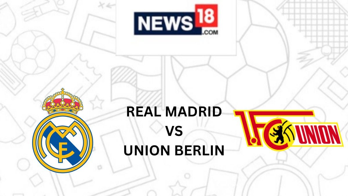 Real Madrid Vs Union Berlin Live Football Streaming For UEFA Champions