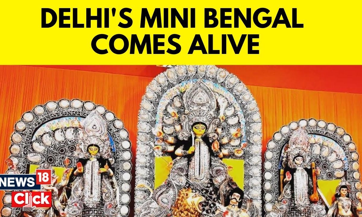 Delhis Cr Park The Mini Bengal That Celebrates Durga Puja Like No