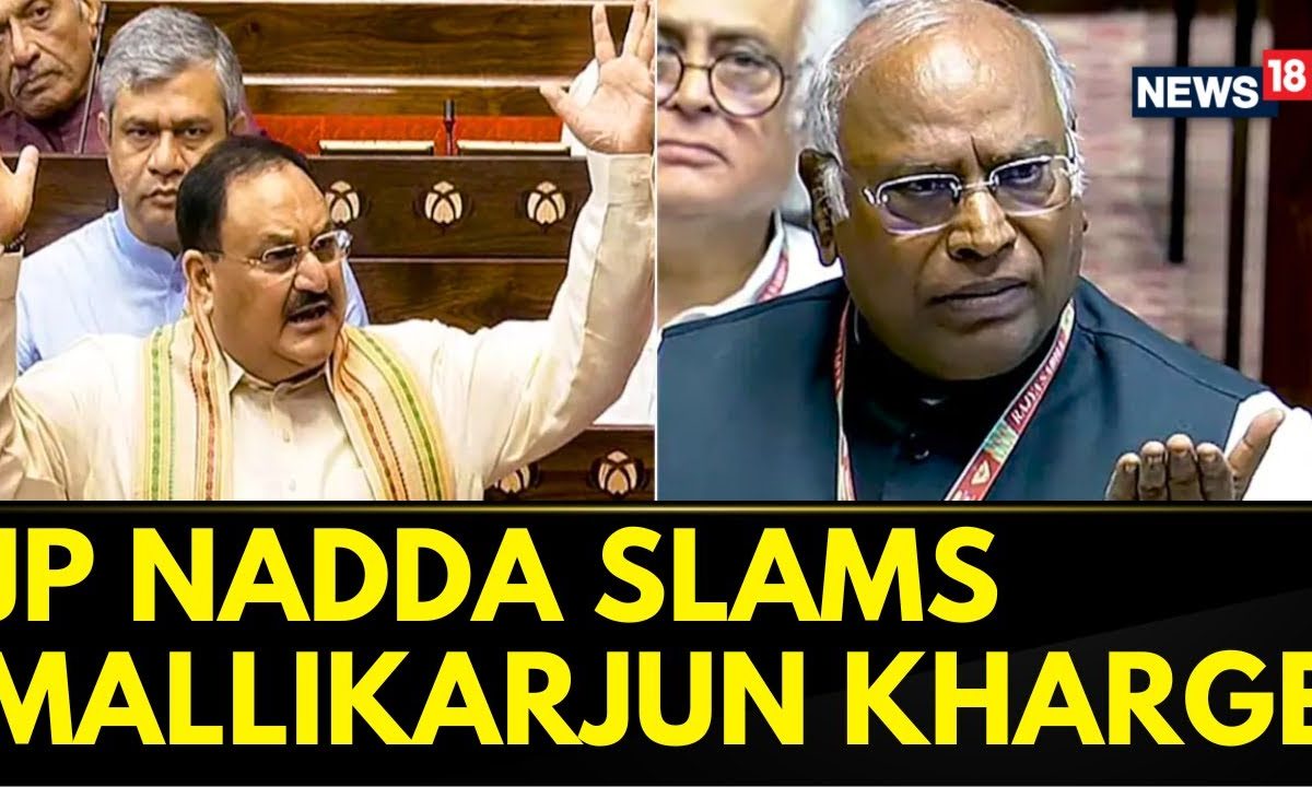 Bjp Vs Congress Bjp President Jp Nadda Hits Out At Congress Chief