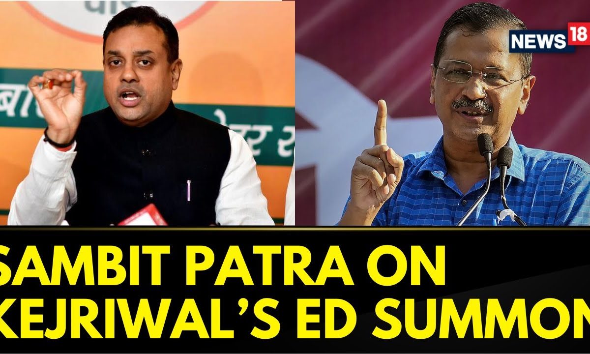 BJP Leader Sambit Patra Briefs Media On CM Kejriwal S ED Summon Over