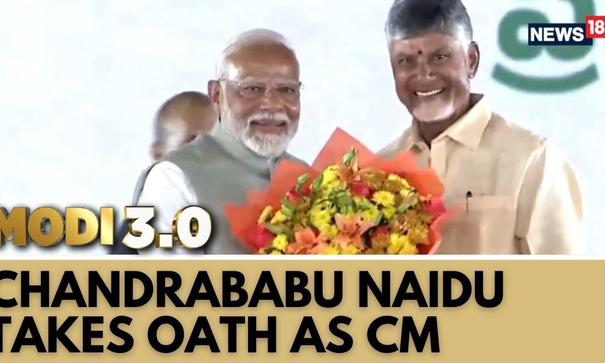 Chandrababu Naidu Takes Oath As The Chief Minister Of Andhra Pradesh