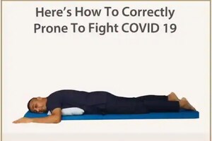 ઘરે સારવાર દરમિયાન ઓક્સીજન લેવલ ઘટે નહીં તે માટે છાતીનાં ભાગે સૂવું હિતાવહ