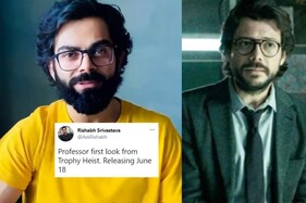 વિરાટ કોહલીનો ક્વૉરન્ટિન લુક થયો વાયરલ, ‘મની હેઈસ્ટ’ના પ્રોફેસર સાથે થઈ સરખામણી