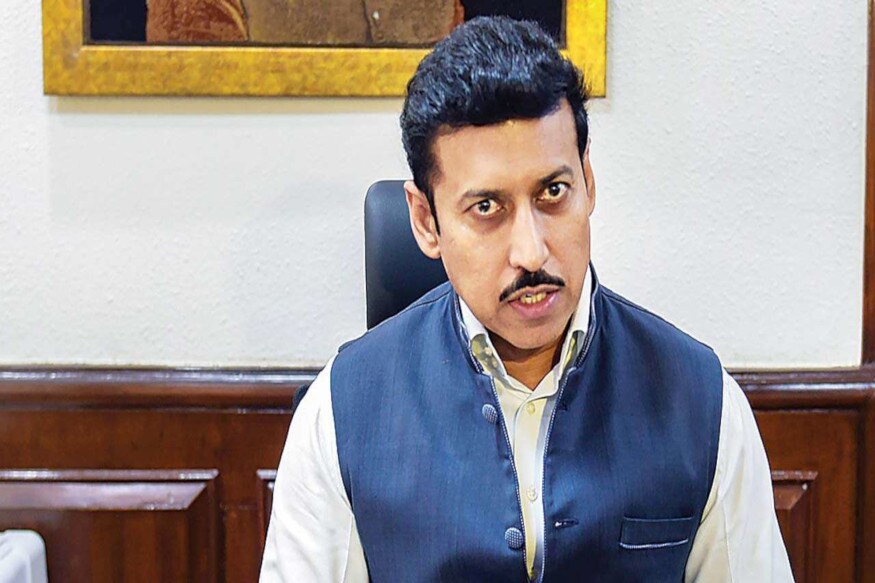 ৰাজ্যবৰ্ধন সিং ৰাথোৰ : প্ৰাক্তন অলিম্পিয়ান আৰু ক্ৰীড়া, তথ্য আৰু সম্প্ৰচাৰ মন্ত্ৰণালয়ৰ দায়িত্ব সফলতাৰে পালন কৰা ৰাজ্যবৰ্ধন সিং ৰাথোৰেও স্থান নাপালে নতুন মন্ত্ৰীসভাত। ৰাজ্যবৰ্ধন সিং ৰাথোৰ : প্ৰাক্তন অলিম্পিয়ান আৰু ক্ৰীড়া, তথ্য আৰু সম্প্ৰচাৰ মন্ত্ৰণালয়ৰ দায়িত্ব সফলতাৰে পালন কৰা ৰাজ্যবৰ্ধন সিং ৰাথোৰেও স্থান নাপালে নতুন মন্ত্ৰীসভাত।