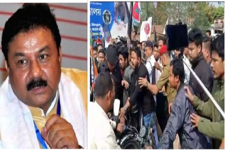 চাবুৱাত উত্তেজনা! ৰণজিৎ দাসৰ কনভয়ৰ খুন্দাত আছু কৰ্মী আহত হোৱাৰ অভিযোগ চাবুৱাত উত্তেজনা! ৰণজিৎ দাসৰ কনভয়ৰ খুন্দাত আছু কৰ্মী আহত হোৱাৰ অভিযোগ