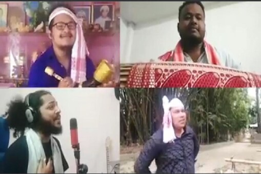 বৰ্তমান ছচিয়েল মিডিয়াত বিশেষ চৰ্চা লাভ কৰিছে যুৱক-যুৱতীৰ দলটোৰ এই প্ৰচেষ্টাই