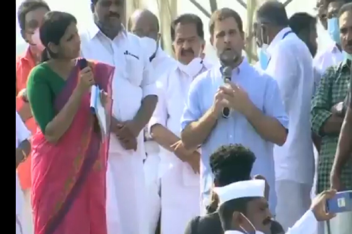  ৰাহুল প্ৰায় আঢ়ৈ ঘণ্টা সাগৰত আছিল। তেওঁ মাছমৰীয়া সকলে ৰন্ধা আঞ্জাৰ সোৱাদ লয়। নিজৰ যাত্ৰাকালত তেওঁ মাছমৰীয়া সমুদায়ৰ সমস্যাৰো বুজ লয়। (Pic-ani)