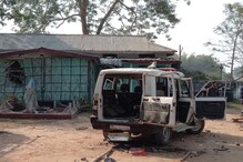 পশ্চিম কাৰ্বি আংলঙৰ জেংখা আৰক্ষী পহৰা চকীত ভয়ংকৰ আক্ৰমণ, ভাঙিলে আৰক্ষী চকীৰ লগতে এখন বাহন