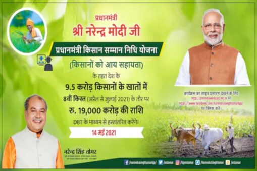 কেন্দ্ৰীয় চৰকাৰে ক্ষুদ্ৰ কৃষকসকলক আৰ্থিক সাহায্য প্ৰদানৰ বাবে প্ৰধানমন্ত্ৰী কিষাণ সন্মান নিধি নামৰ এক আঁচনি আৰম্ভ কৰিছিল।