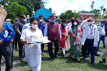 তীৰ্থভূমি হাজোক উদ্যোগিক ক্ষেত্ৰৰূপে গঢ়ি তোলাৰ লক্ষ্য। কোভিড চেণ্টাৰ পৰিদৰ্শন কৰি মন্ত্ৰী চন্দ্ৰমোহন পাটোৱাৰীৰ মন্তব্য।