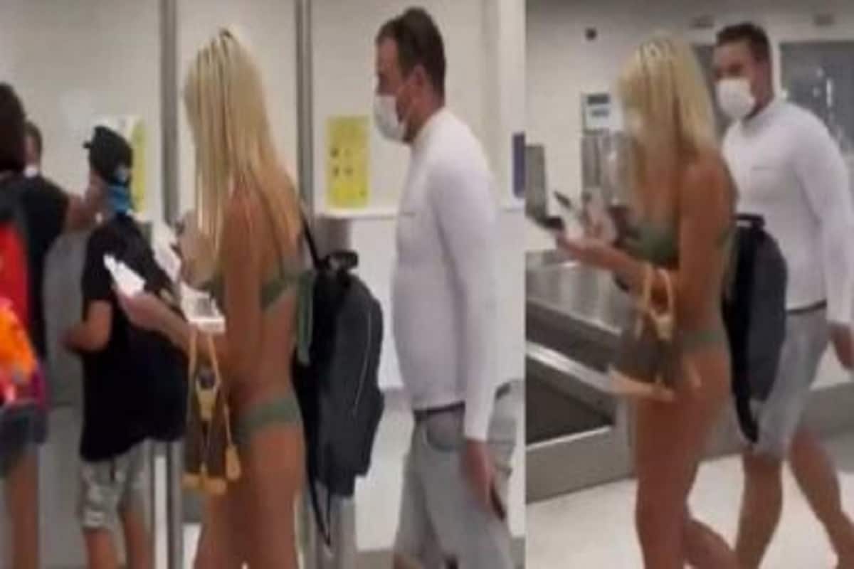  কান্ধত আছিল এটা  বেকপেক, হাতত সৰু এটা বেগ। বিকিনী পৰিধান কৰিয়েই বৰ্ডিং পাচ দেখুৱাই বিমানবন্দৰত প্ৰৱেশ কৰে মহিলাগৰাকীয়ে। কিন্তু বিমানৰ আন যাত্ৰীয়েও বিশেষ খেয়াল কৰা নাছিল।