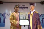 অসম ডাউন টাউন বিশ্ববিদ্যালয়ৰ অষ্টম দীক্ষান্ত সমাৰোহ সম্পন্ন