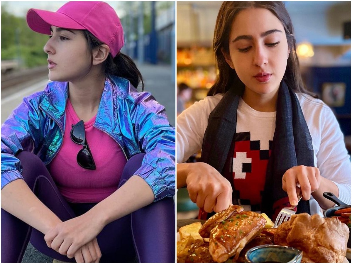 Sara Ali Khan UK Trip, Sara Ali Khan Latest Photos, Sara Ali Khan Enjoys Dishes, सारा अली खान, सारा अली खान फोटोज