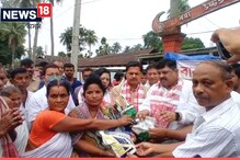 Assam Congress | Flood Aid: ''গাদী হেৰুওৱাৰ ভয়ত কেন্দ্ৰক পেকেজ বিচৰাৰ সাহস নাই মুখ্যমন্ত্ৰীৰ'' ৰহাত বান সাহায্য বিতৰণ কৰি ক'লে কংগ্ৰেছ নেতাই