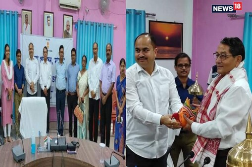 মাজুলী সাংস্কৃতিক বিশ্ববিদ্যালয়ৰ প্ৰথমগৰাকী উপাচাৰ্য ড° ডম্বৰুধৰ নাথৰ এক বিদায় সম্বৰ্ধনা অনুষ্ঠান অনুষ্ঠিত হয়। 
