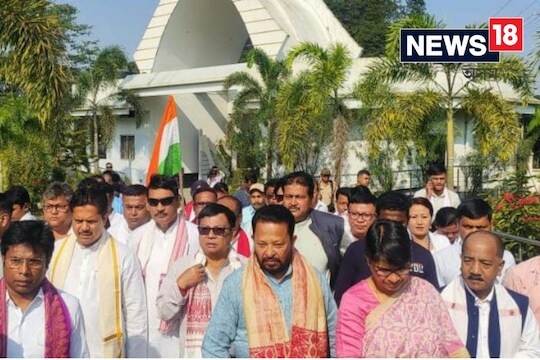 ‍Bharat Jodo Yatra In Assam : গুৱাহাটী পাৰ হৈ ভাৰত জোড়ো যাত্ৰাই পালে মৰিগাঁও
