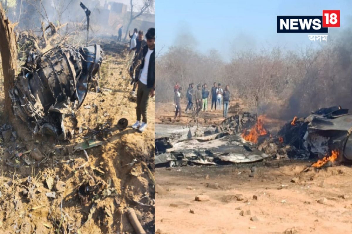 IAF Plane Crash: ৰাজস্থান আৰু MPত একে সময়তে তিনিখন বিমান ...