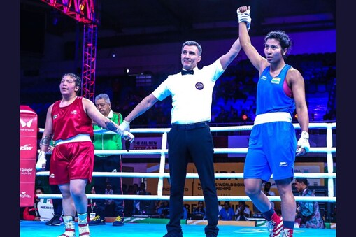IBA Women’s World Boxing Championships : মেক্সিকোৰ ভেনেছা অৰ্টিজক ৫-০ ব্যৱধানত পৰাস্ত কৰে লাভলিনাই