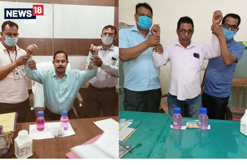 Officials Arrested On Bribery Charges : গুৱাহাটী পৌৰ নিগমৰ মুখ্য অভিযন্তা ইন্দ্ৰজিৎ বৰা আৰু বিশ্বনাথৰ লাটমণ্ডল লগন বচোৱাৰ