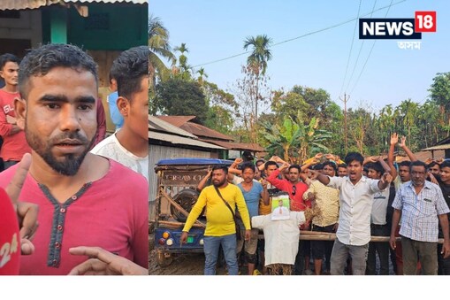  স্থানীয় বিধায়ক নিজাম উদ্দিন চৌধুৰীৰ অকৰ্মণ্যতাৰ বাবে তেওঁৰ পুত্তলিকা দাহ কৰি সাব্যস্ত কৰে প্ৰতিবাদ।