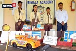 বিমলা একাডেমীৰ তিনিগৰাকী শিশুৱে উদ্ভাৱন কৰিছে এক জাৰ্কিং ষ্টপ মডেল ...
