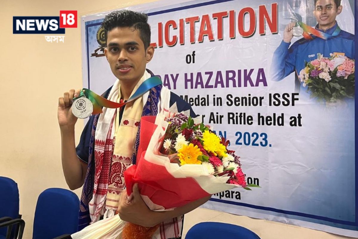 বিশ্বকাপত ৰূপৰ পদক বিজয়ী হৃদয় হাজৰিকাৰ লক্ষ্য পেৰিছ অলিম্পিকৰ স্বৰ্ণ পদক