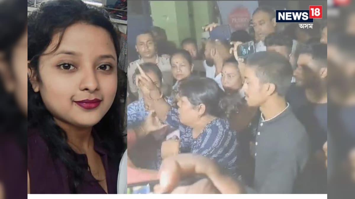 নলবাৰীৰ সাৰথি হাস্পতালৰ সন্মুখত কিশোৰী ছাত্ৰীৰ মৃতদেহ লৈ প্ৰতিবাদ