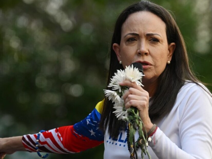  স্বৈৰাচাৰিতাৰ বিৰুদ্ধে দশকজোৰা আন্দোলনৰ বাবে শান্তিৰ নোবেল আগবঢ়োৱা হৈছে মাৰিয়া ক’ৰিনালৈ। গণতান্ত্ৰিক অধিকাৰৰ হকে মাৰিয়াই কৰিছিল অবিৰত সংগ্ৰাম।