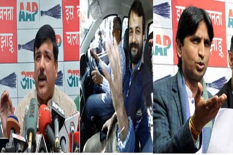 केजरीवाल खेमे ने योगेंद्र यादव से मुलाकात की केजरीवाल खेमे ने योगेंद्र यादव से मुलाकात की