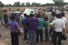 नागौर में सड़क हादसे में 1 की मौत, 25 लोग घायल