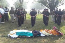 शहीद जागेंद्र सिंह का राजकीय सम्मान के साथ हुआ अंतिम संस्कार