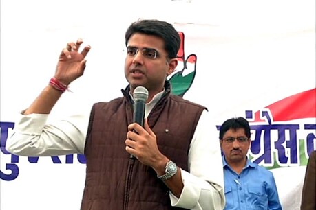 राजस्थान कांग्रेस प्रदेशाध्यक्ष सचिन पायलट. फोटो-(ईटीवी)
