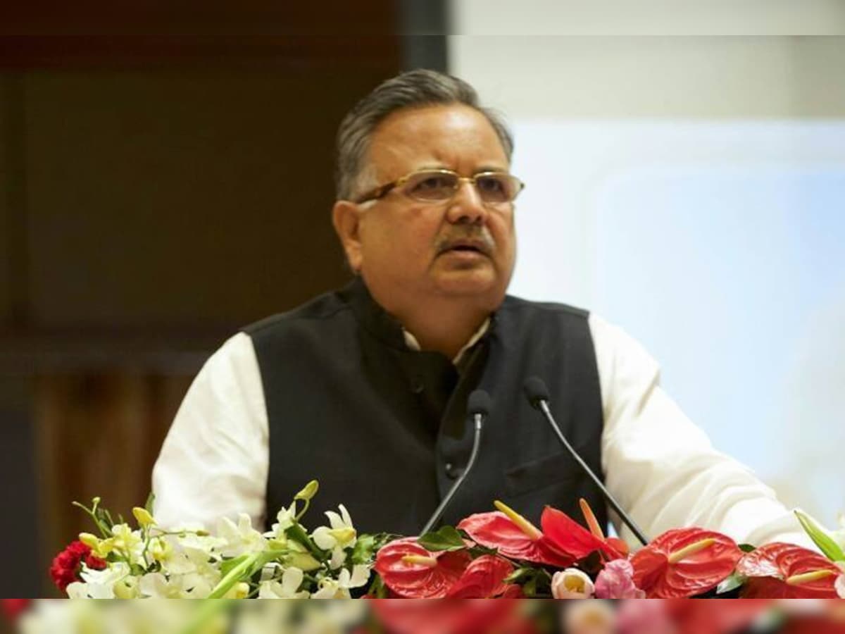 Chief minister Dr Raman singh present budget