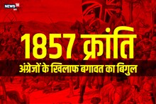 1857 का विद्रोह, जब अंग्रेजों के खिलाफ फूंका बिगुल
