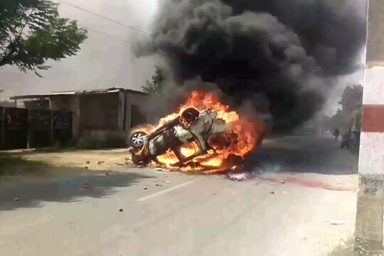 सहारनपुर में भड़की हिंसा की फाइल फोटो