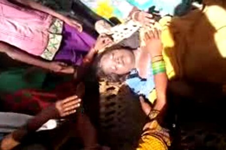 महिला की मौत के बाद शकाकुल परिवार