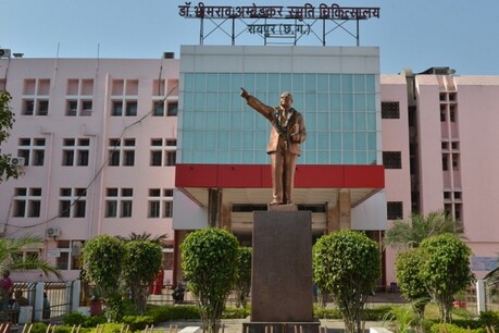 रायपुर के अंबेडकर अस्पताल में ऑक्सीजन सप्लाई बंद होने से तीन बच्चों की मौत.